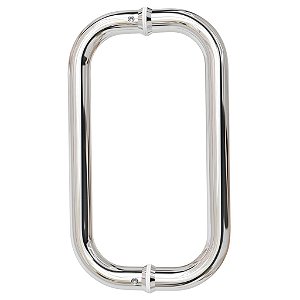 PUXADOR DUPLO - DF909 (INOX 202) (25MM) - ITALYLINE