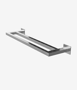 TOALHEIRO DUPLO - LINHA MANNA - AÇO BRASIL