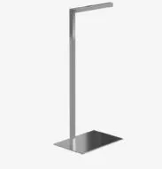 TOALHEIRO SIMPLES- LINHA LINEA - AÇO BRASIL