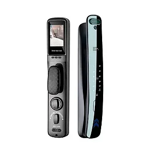 FECHADURA DIGITAL REC. FACIAL BALLS PRETA - 9200 PR - ADVANCE