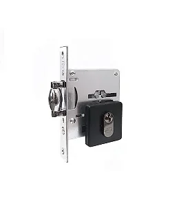 FECHADURA AUXILIAR ROLETE 2791 - INOX - IMAB