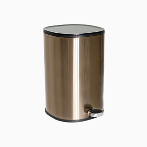 LIXEIRA MULTIUSO REDONDA C/PEDAL 5l - GHELPLUS