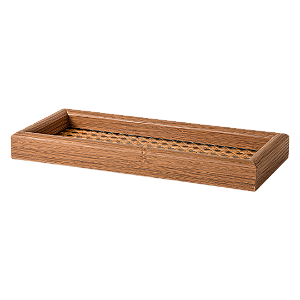 BANDEJA EM MDF COM RATTAN - 16751