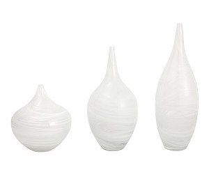 KIT VASO EM VIDRO - 18180