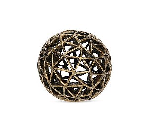 ESCULTURA ESFERA EM POLIRRESINA - 20129