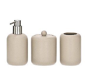 KIT EM POLIRRESINA PARA BANHEIRO - 20803