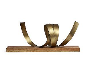 ESCULTURA EM MDF E METAL - 21285