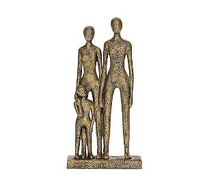 ESCULTURA FAMILIA EM POLIRRESINA - 20505
