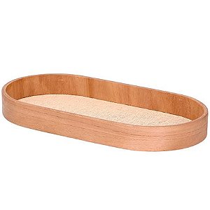 BANDEJA EM MDF E FIBRA NATURAL - 20415 G