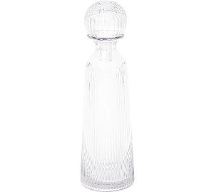 GARRAFA DECORATIVA EM VIDRO - 18693