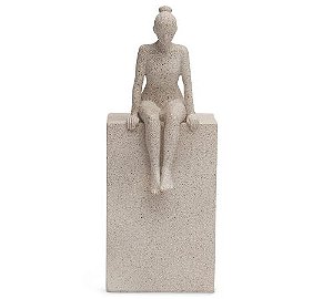 ESCULTURA PESSOA EM POLIRRESINA - 21332