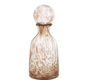 GARRAFA DECORATIVA EM VIDRO - 18704