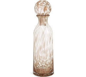GARRAFA DECORATIVA EM VIDRO - 18705