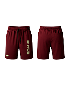 Bermuda Dryfit - Bordô