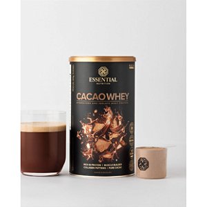 Cacao Whey Lata 15 Doses Essential Nutrition