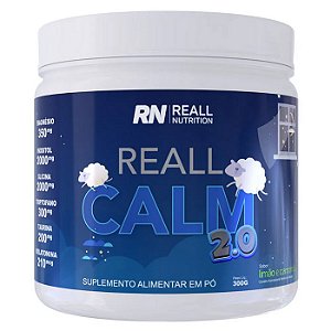 Reall Calm 2.0 Limão e Camomila 300g Reall Nutrition