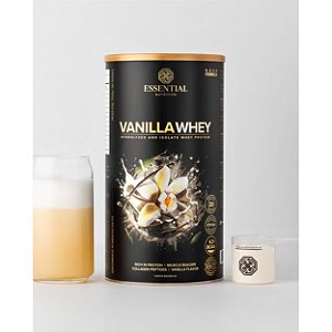 Vanilla Whey Lata 30 Doses Essential Nutrition