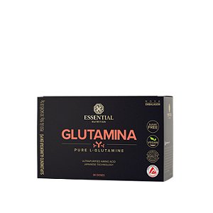Glutamina Neutro Box 30 Sachês 150g Essential Nutrition