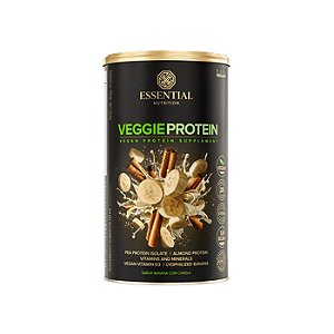 Veggie Protein Banana com Canela Lata 14 Doses Essential Nutrition