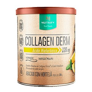 Collagen Derm Sabor Abacaxi Com Hortelã Lata 330g Nutrify