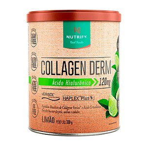 Collagen Derm Sabor Limão Lata 330g Nutrify
