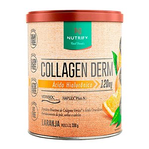 Collagen Derm Sabor Laranja Lata 330g Nutrify