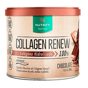 Collagen Renew Sabor Chocolate Lata 300g Nutrify
