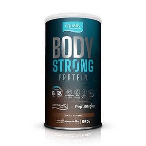 Body Strong Protein Cacau 550g Equaliv