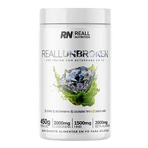 Reall Unbroken Limão 450g Reall Nutrition