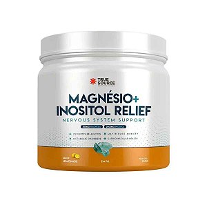 Magnésio + Inositol Relief 1.0 Limão Siciliano 300g True Source