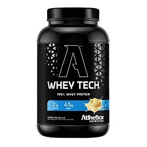 WheyTech Isolate e Concentrate 900g Baunilha Atlhetica Nutrition