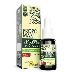 PropoMax Extrato Aquoso De Própolis Verde (11%) 30ml Apis Flora