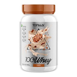 100% Whey Protein Concentrado 900g Cookies Topway