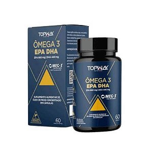 Ômega 3 Super EPA DHA 60 Cápsulas Topway