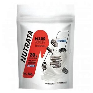 W100% Whey 900g Refil Cookies Nutrata
