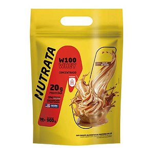 W100% Whey 900g Refil Havanna Dulce De Leche Nutrata