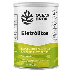 Eletrólitos Limão 180g Ocean Drop