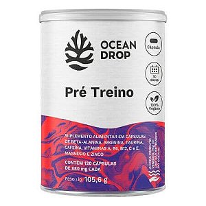 Pré Treino 120 Cápsulas Ocean Drop
