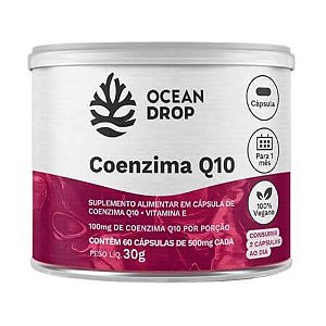 Coenzima Q10 200mg 60 Cápsulas Ocean Drop