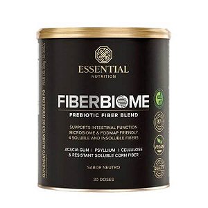 Fiber Biome Neutro Lata 300g 30 doses Essential Nutrition