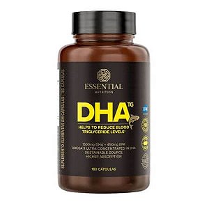 DHA TG 180 Cápsulas 60 Doses Essential Nutrition