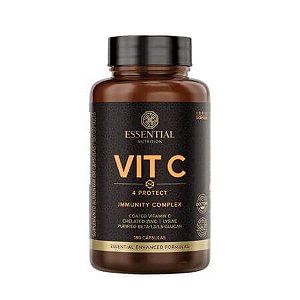 Vitamina C 4 Protect 180 Cápsulas Essential Nutrition
