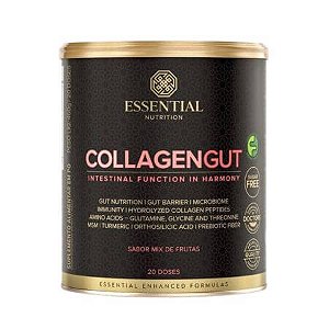 Collagen Gut Mix de Frutas Lata 460g 20 Doses Essential Nutrition