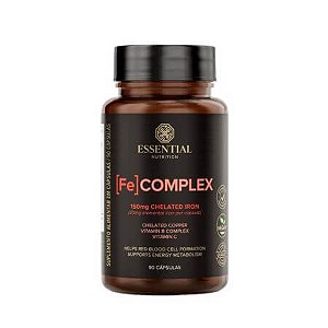[Fe] Complex 90 Cápsulas Essential Nutrition