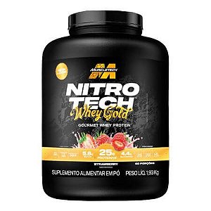 Nitrotech New Whey Gold Strawberry 1.93Kg MuscleTech