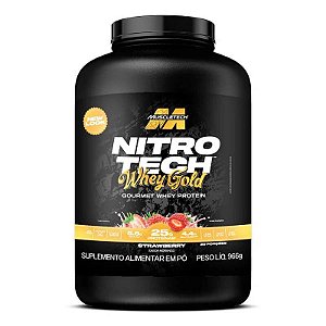 Nitrotech New Whey Gold Strawberry 966g MuscleTech