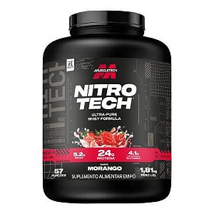Nitrotech Ultra-Pure Morango 1.81Kg MuscleTech