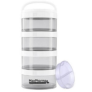 Multi Travel 4 Compartimentos Branco MaxPharma