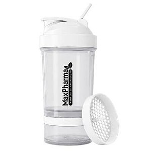 Coqueteleira Smart Duo Branca 500ml MaxPharma