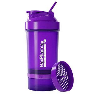 Coqueteleira Smart Duo Roxa 500ml MaxPharma